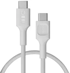 Green Cell PowerStream datu pārraides un uzlādes vads | USB-C uz USB-C | 100W | 1.2m | balts