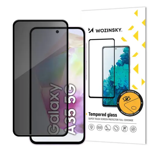 Wozinsky Privacy Glass tempered glass for phone Samsung Galaxy A35 5G (A356) (privacy effect)