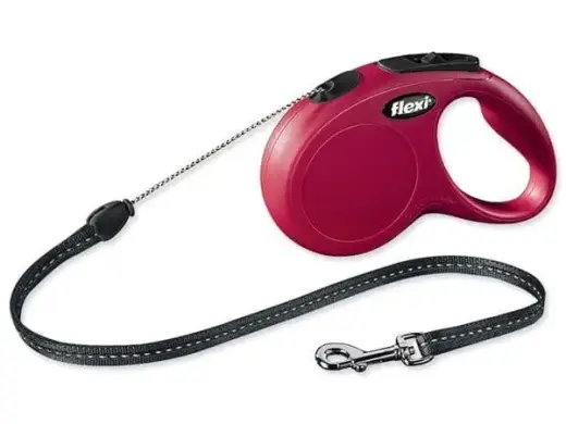 Inerces pavada suņiem : Flexi New Classic Cord Leashes S 5 m, krāsa : sarkana