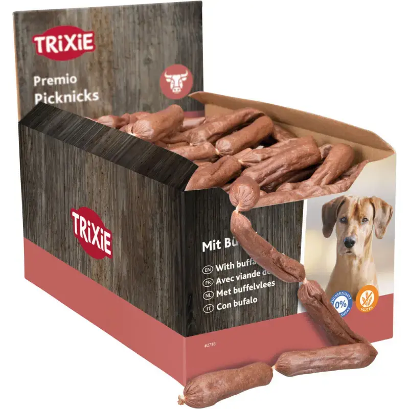 Gardums suņiem - Trixie Snack Picknicks Buffalo, 8cm, 8g, 200 gab