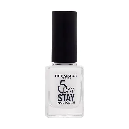 Dermacol 5 Day Stay Langanhaltender Nagellack 11 Ml Farbton 56 Arctic White