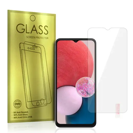 Gold grūdintas apsauginis stiklas telefonui Galaxy A13 4G | Galaxy A13 5G | Galaxy A04s