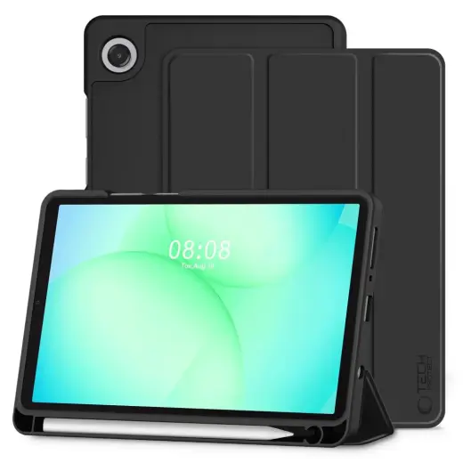 Tech-Protect SC Pen planšetdatora maciņš Galaxy Tab A9 | Galaxy Tab A11 melns