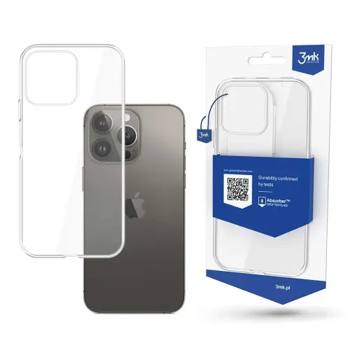 3mk Clear phone case for iPhone 14 Pro transparent