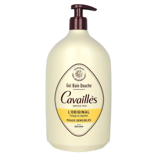 Roge Cavailles, L'Original, Regenerating, Shower Gel, For Sensitive Skin, 1000 ml