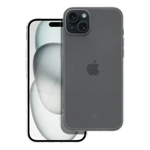 Forcell F-Protect Long Lasting maciņš telefonam iPhone 15 Plus caurspīdīgs