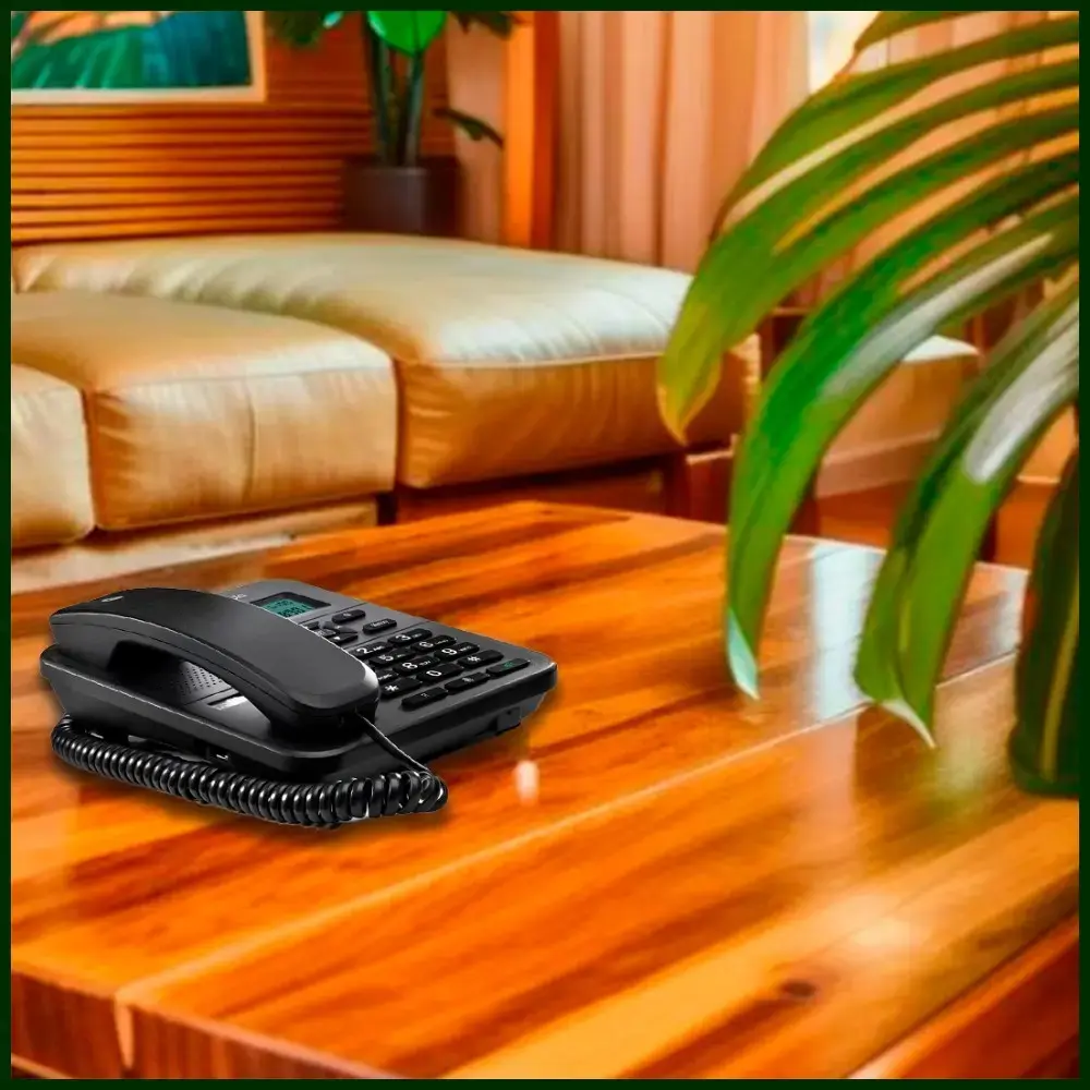 Cordless landline phone  Motorola CT202 black