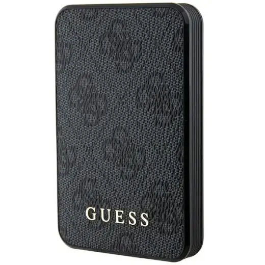 Guess GUPB5LP4GEGK ārējais akumulators (powerbank) | 5000 mAh | 15W | Micro USB, USB-C, USB-A | melns