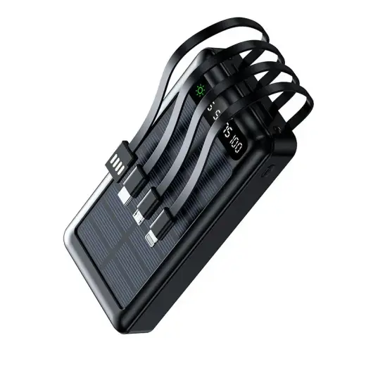 Setty SLR-120 išorinė baterija (powerbank) | 20 000 mAh | juodas