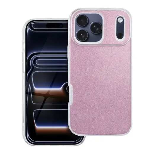SHINING phone case for iPhone 17 Pro Max pink