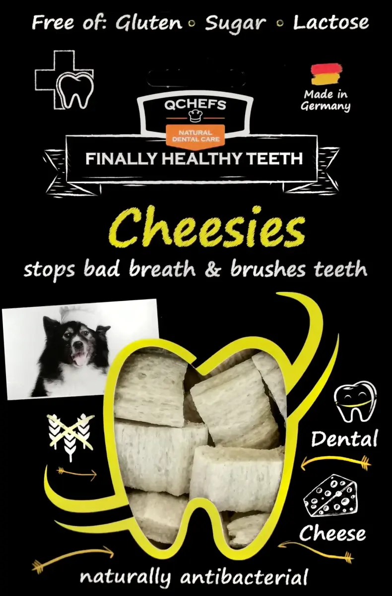 QCHEFS Dog Treat Cheesies 65 g
