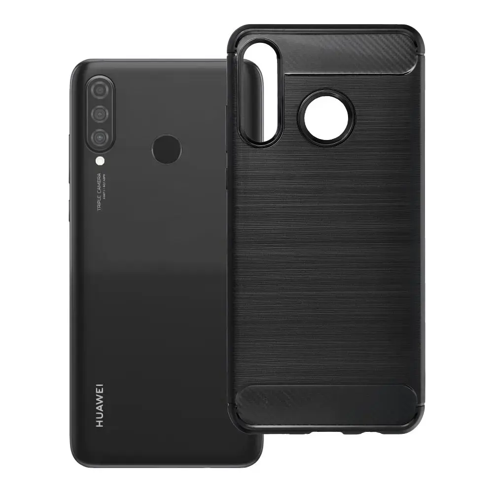 Case for Huawei P30 Lite Carbon 2.0 black