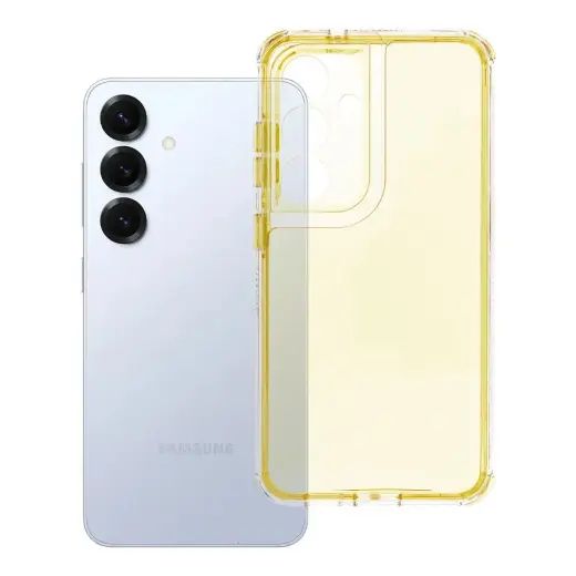 MATRIX CLEAR phone case for Samsung Galaxy S25 (S931) yellow