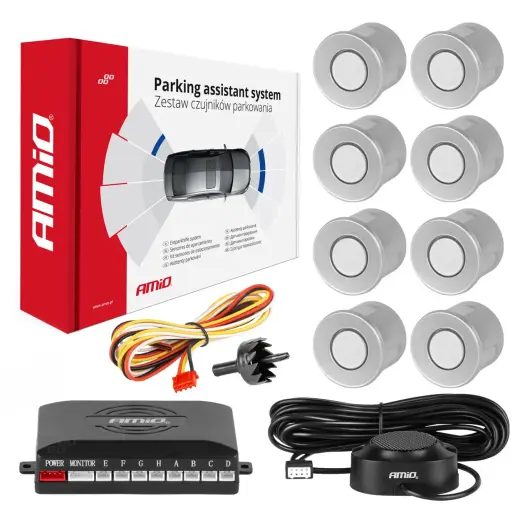Parking sensor 8 Buzzer silver