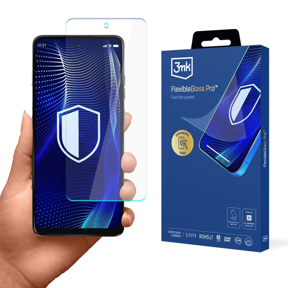 Hybrid glass 3mk FlexibleGlass Pro for Motorola Moto G24 | G24 Power