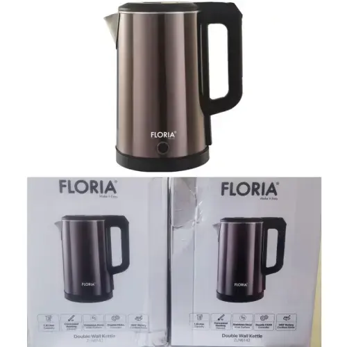 Floria ZLN6142 Electric kettle 1.8L 1650W (Damaged packaging)