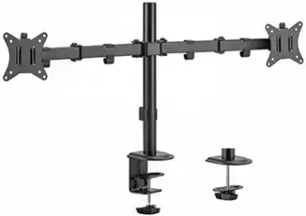 Monitori kinnitus Gembird reguleeritav lauakinnitus 2 ekraaniga 17”-32”