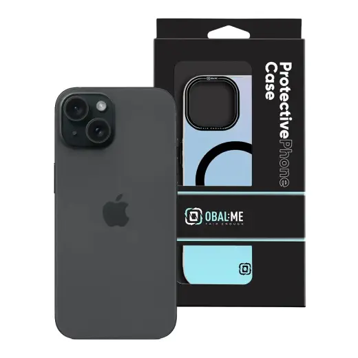 OBAL:ME HoloMag Cover for Apple iPhone 15 Black Photo