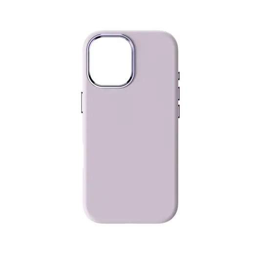 Forcell F-Protect Frame Premium phone case with MagSafe support for iPhone 17 purple