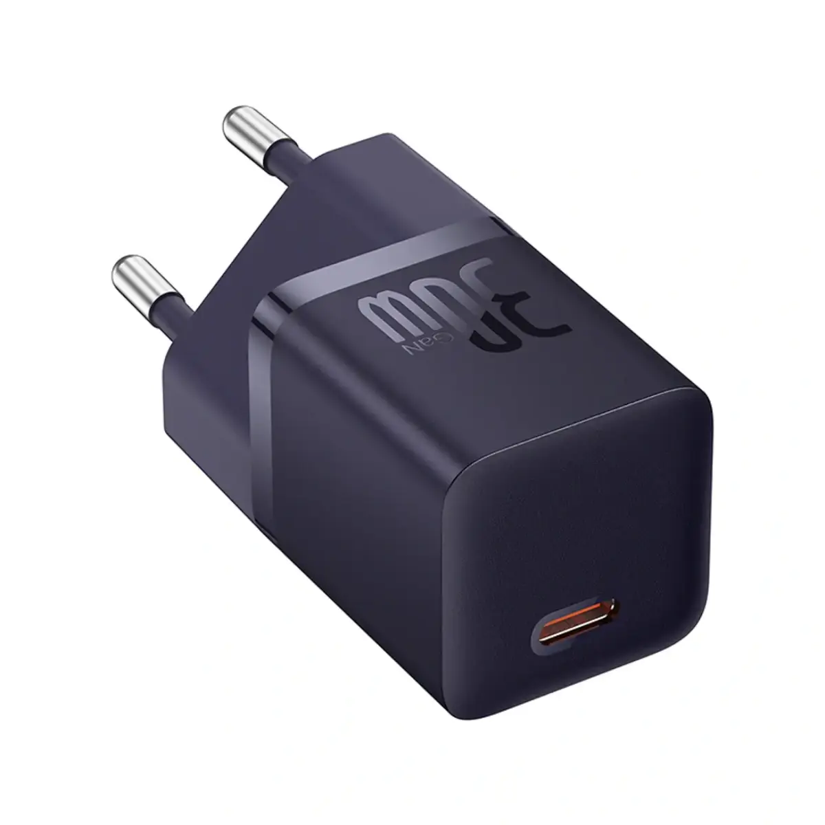 Baseus GaN5 tīkla lādētājs | 30W | GaN | USB-C | violets