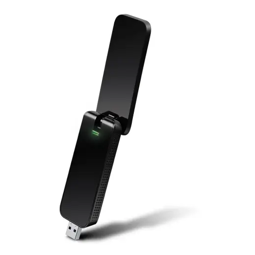 TP-Link Archer T4U AC1300 USB Wi-Fi adapteris melns