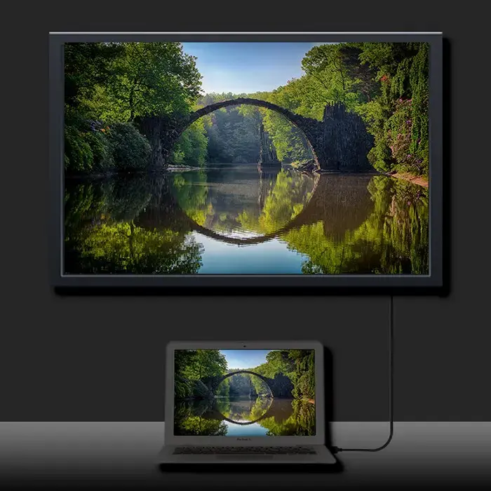 Qoltec DisplayPort v1.2 male | HDMI male | 5K | 2m