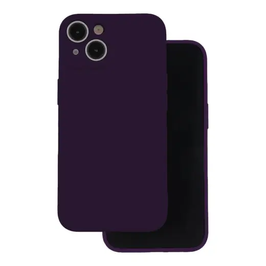 Silicon case for iPhone 16 Pro Max 6,9" plum