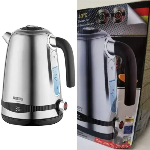 Camry CR 1291 Electric kettle with temperature regulation 1.7L 2200W (Damaged packaging)