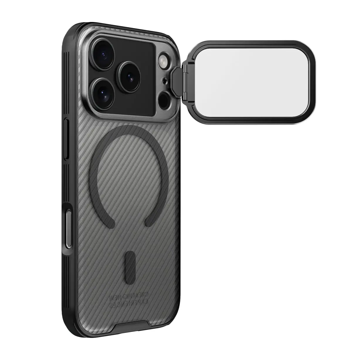 Nillkin CamShield Prop Magnetic Case for Apple iPhone 17 Pro Transparent Black