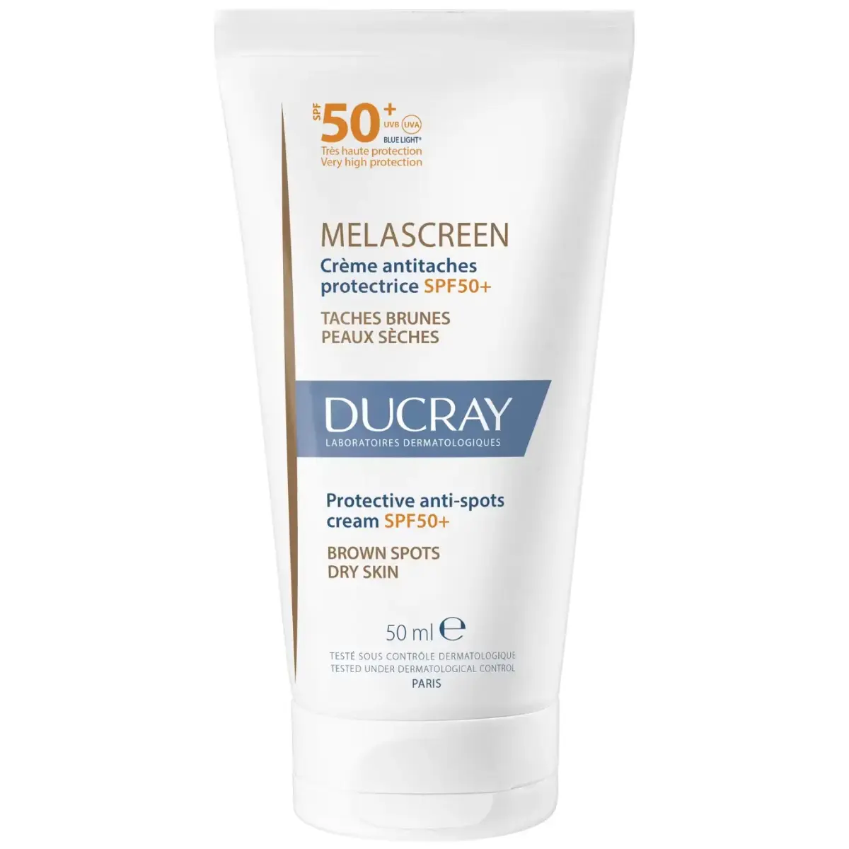 Ducray, Melascreen, Azelaic, Anti Spot, Cream, For Face, SPF50+, 50 ml
