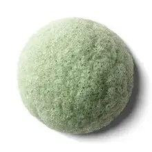 Green Tea Gentle Exfoliating Sponge - Gentle exfoliating sponge.