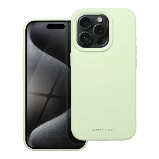 ROAR CLOUD SKIN чехол для телефона iPhone 15 Pro зелёный