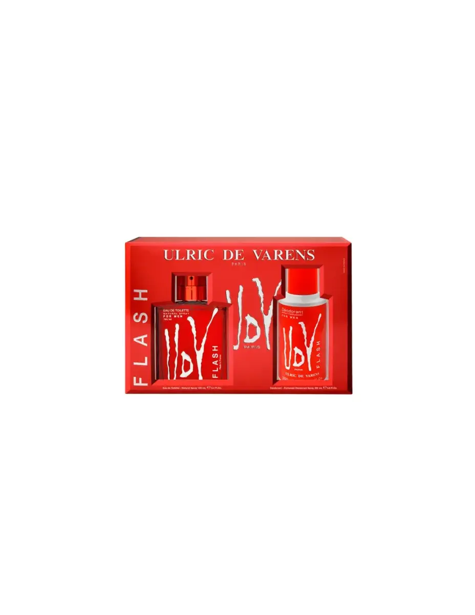 VARENS U.D.V. FLASH EDT SPRAY 100 ML SETS