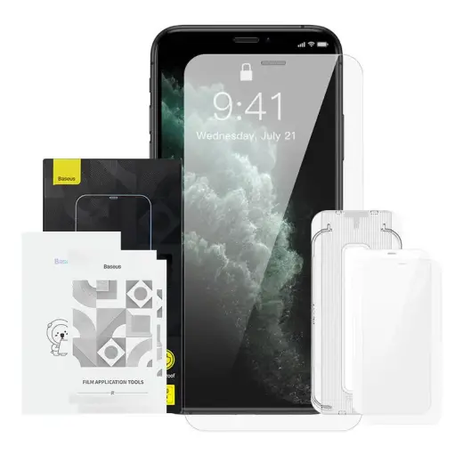 Baseus Crystal tempered glass for iPhone X|XS