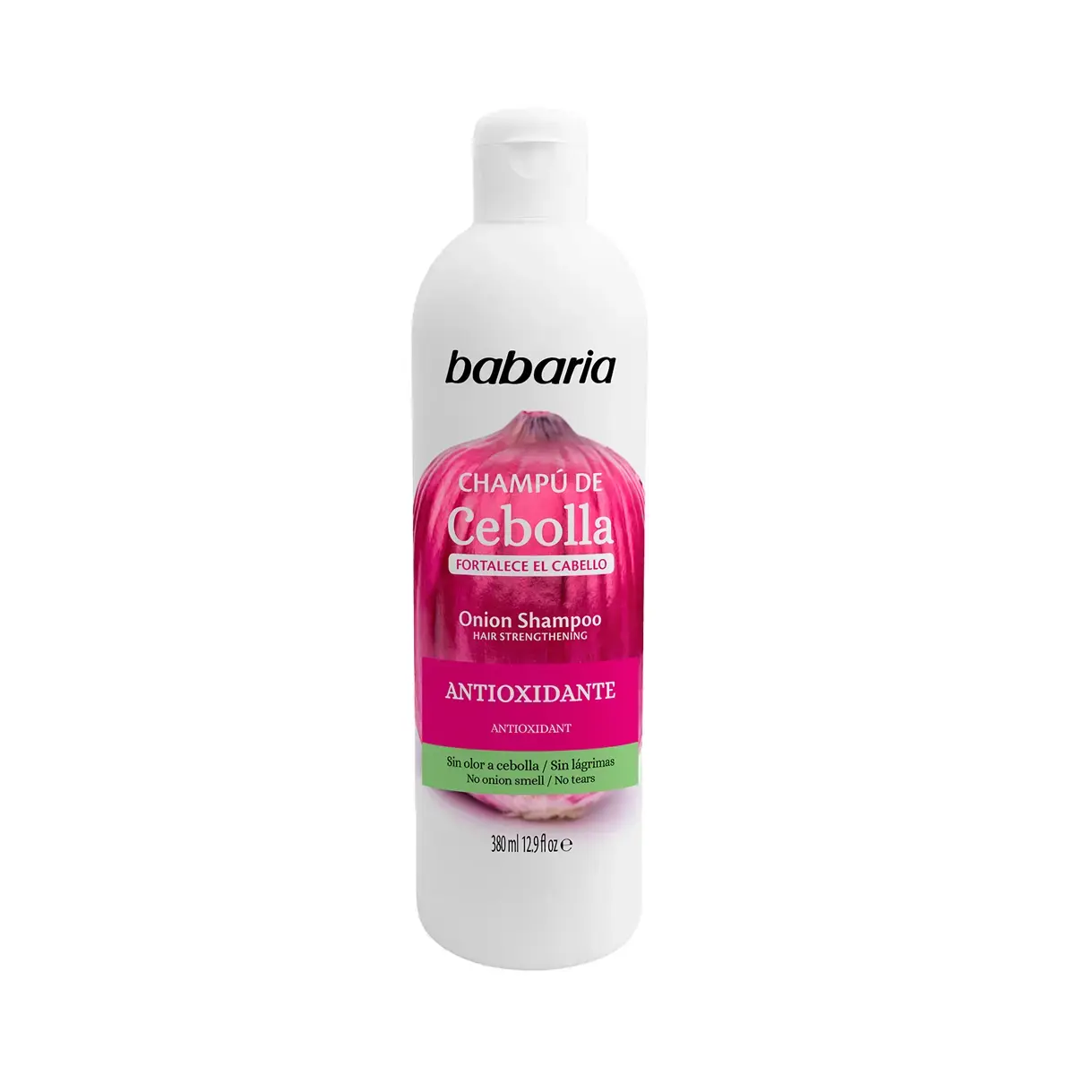 Babaria, Onion, Hair Shampoo, Antioxidant & Fortifying, 380 ml