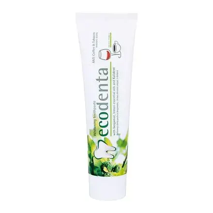 ECODENTA Exceptional Whitening Toothpaste with Bergamot Oil - Size 100 Ml | Healf