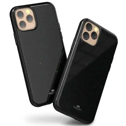 Mercury Jelly Case for iPhone 13 Pro Max phone case black