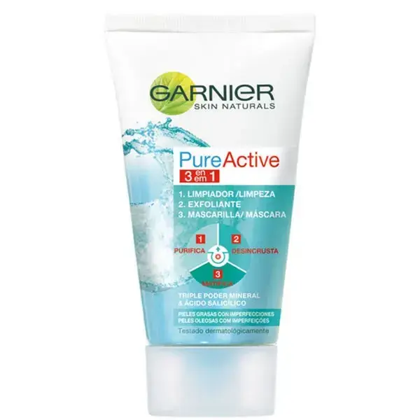 Garnier Active 3-in-1 Cleansing Gel 150ml