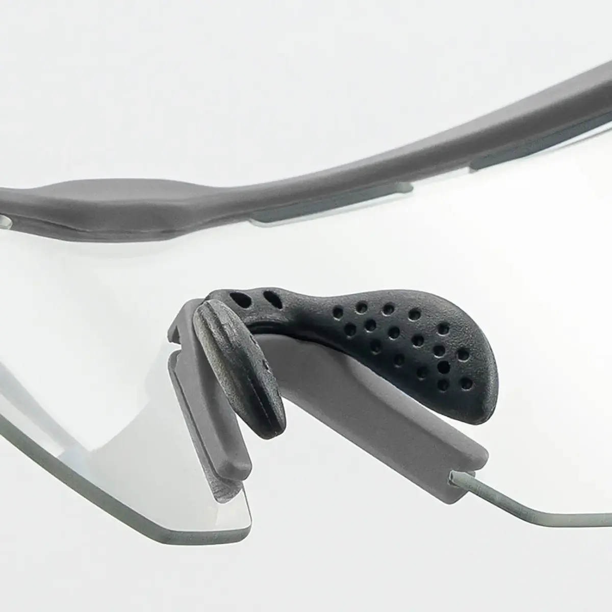 Rockbros Polarized Cycling Glasses with UV Protection and Corrective Insert - Gray