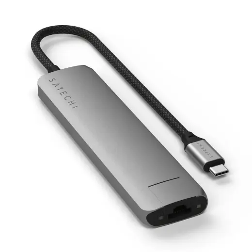 Adapter HUB 7in1 USB C Satechi Slim ST-P7SM space gray