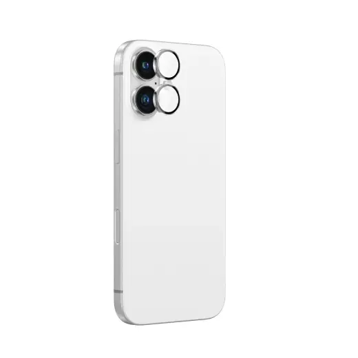 AmazingThing AR 2 Lens Glass Full Clear phone case for iPhone 16, iPhone 16 Plus - Transparent