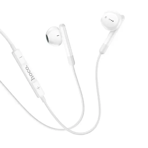Wire earphones USB C Hoco M93 white