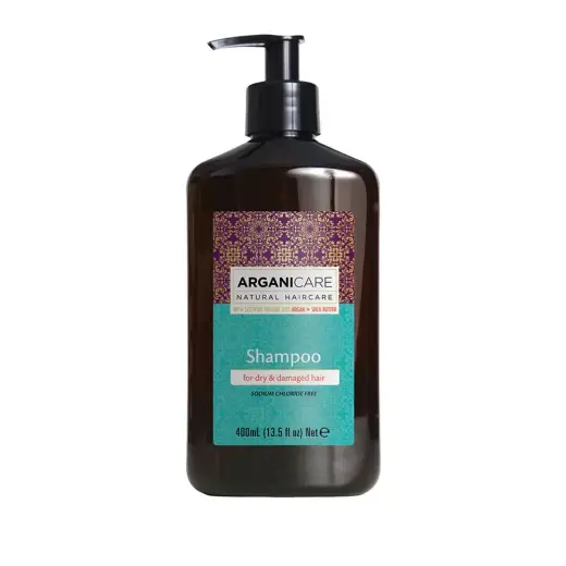 Arganicare, Argan Oil & Shea Butter, Hair Shampoo, Repairing & Moisturising, 400 ml
