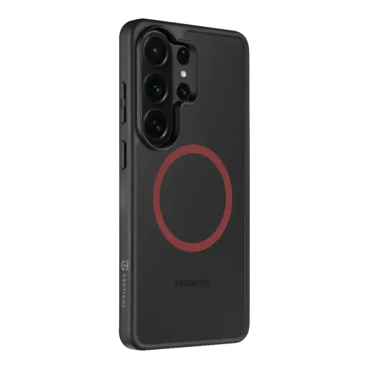 Tactical MagForce Hyperstealth 2.0 maciņš ar MagSafe atbalstu telefonam Samsung Galaxy S26 Ultra (S948) melns sarkans