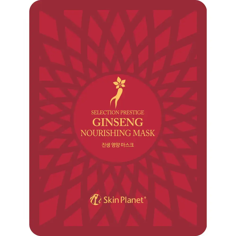Mijin, Skin Planet, Ginseng, Nourishing, Sheet Mask, For Face, 25 ml