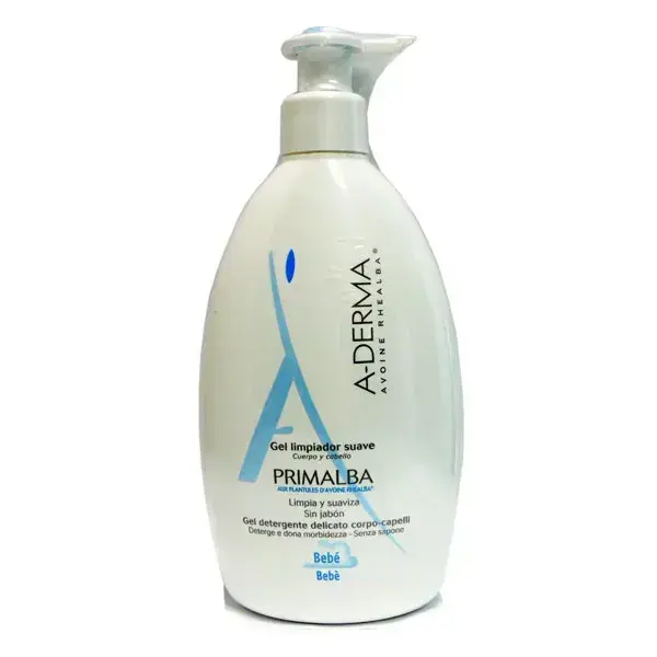 A-Derma Gel Limpiador Suave Bebé Piel Frágil, 750ml
