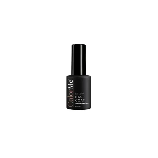 ColorMe Cosmetics, Base Coat, Peel-Off, Semi-Permanent Nail Polish, 10 ml