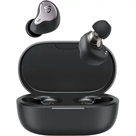 Soundpeats H1 wireless earphones black