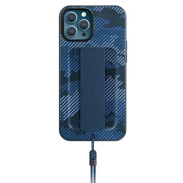 UNIQ Heldro Case iPhone 12|12 Pro 6,1" marine camo Antimicrobial