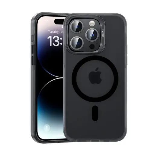 Benks Magnetic Lucid Armor Case for Iphone 15 Pro Max black